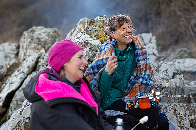 与自然合一图片素材