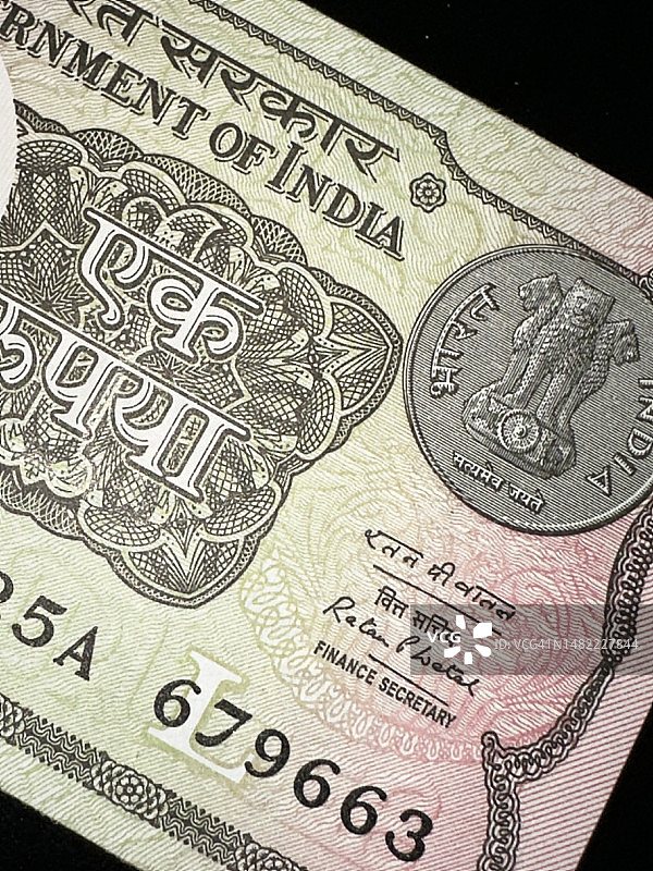 印度纸币图片素材