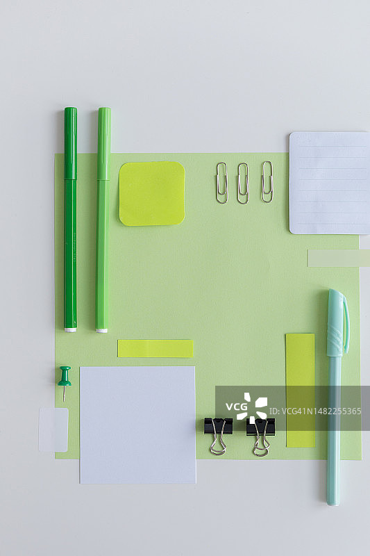 绿色情绪板 - 摄影图片图片素材