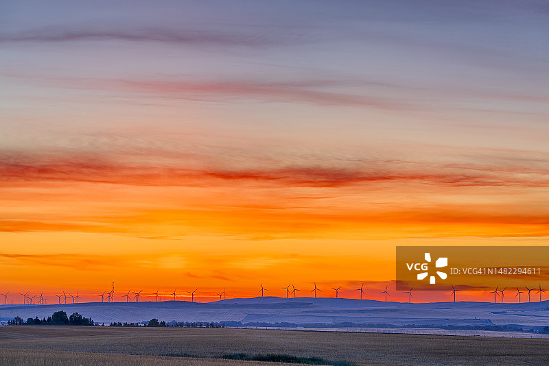 加拿大艾伯塔省乡村图片素材