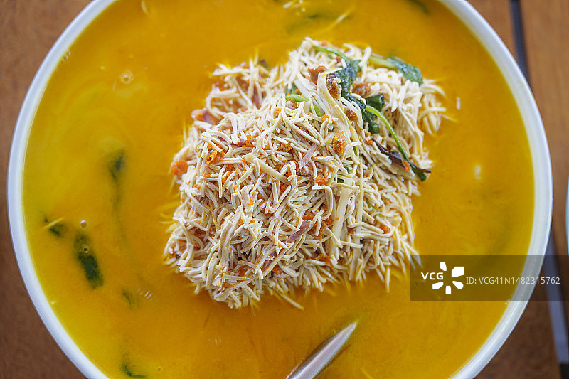 中式小吃，扬州煮干丝图片素材