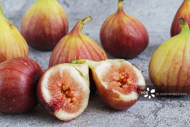 新鲜有机无花果图片素材