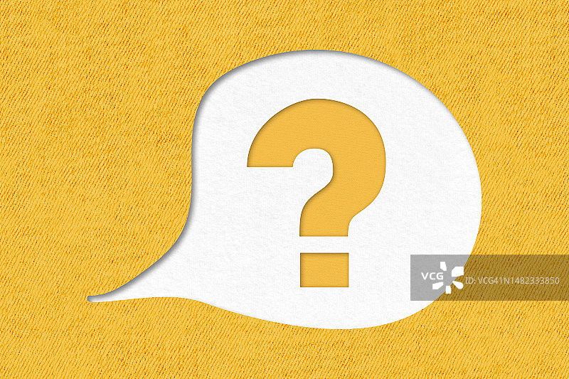 问题气泡图片素材