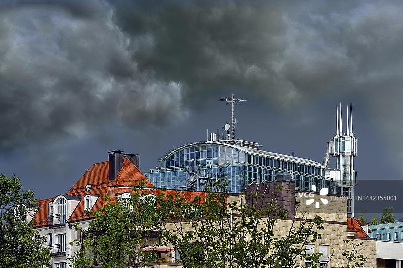 位于德国巴伐利亚阿尔高肯普顿的MySkylounge现代建筑图片素材