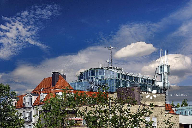 位于德国巴伐利亚阿尔高肯普顿的MySkylounge现代建筑图片素材