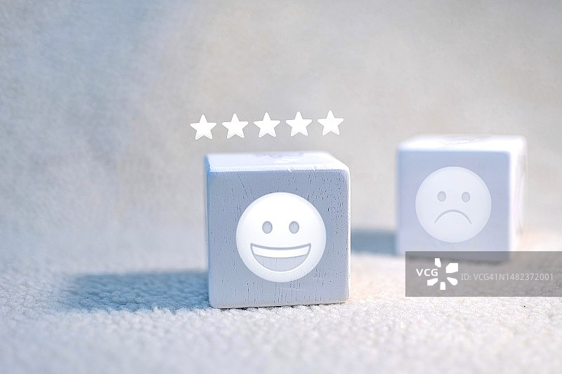 点评，评分满意理念，客户体验理念，卓越理念，五星，金星图片素材