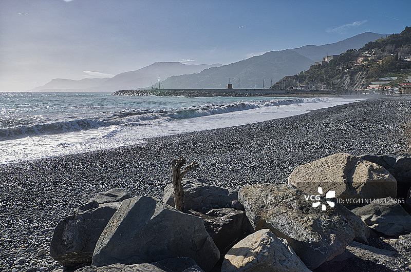 意大利利古里亚海岸图片素材