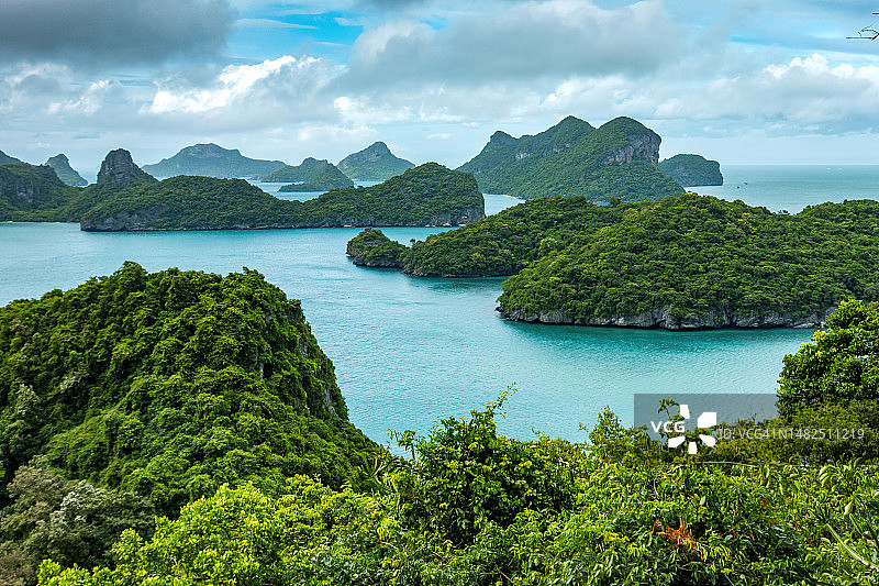 安通群岛，苏梅岛，素叻他尼，泰国图片素材