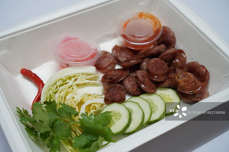 油炸香肠图片素材