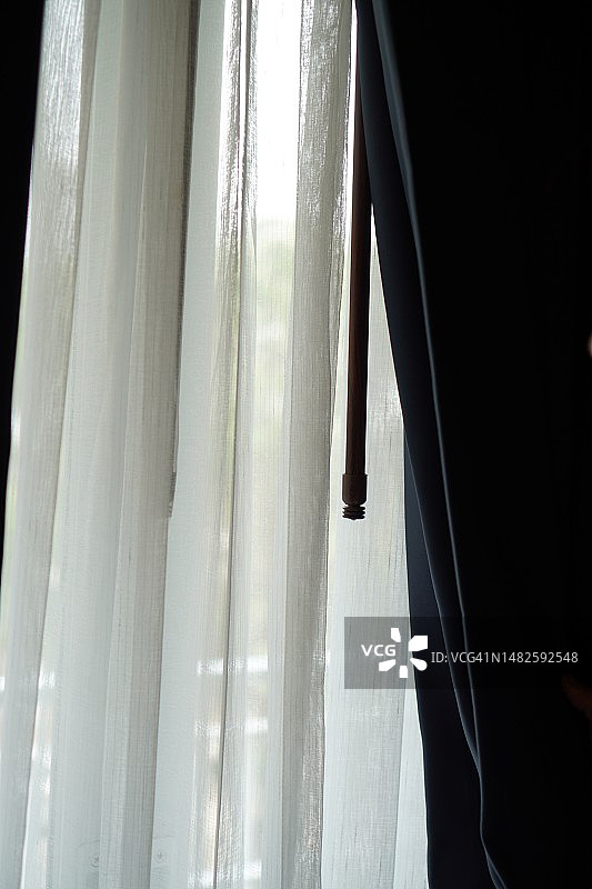 织物窗帘图片素材