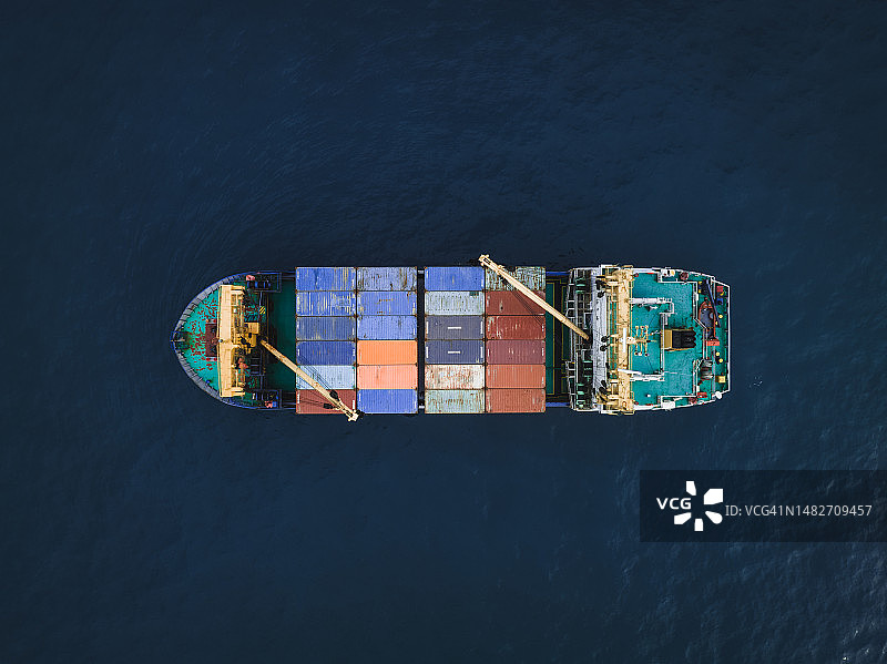 集装箱与色彩图片素材