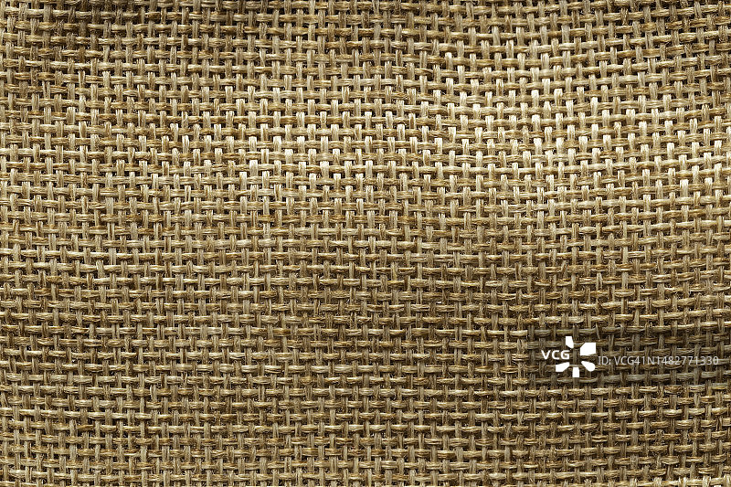 粗麻布纹理和纺织品背景特写图片素材