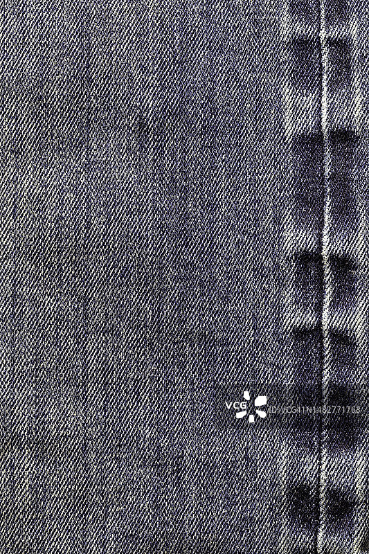 特写：织物背景和牛仔布纹理图片素材