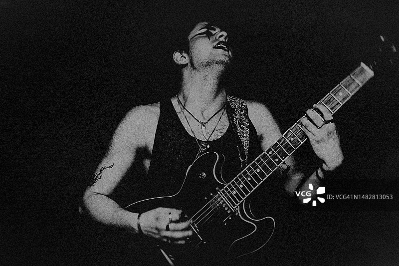 摇滚音乐家图片素材