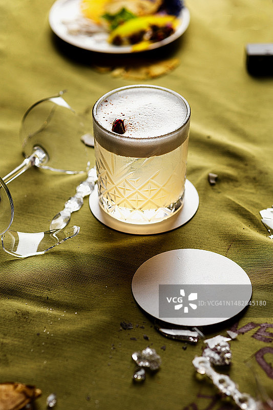 热带鸡尾酒特写 - 摄影素材图片素材