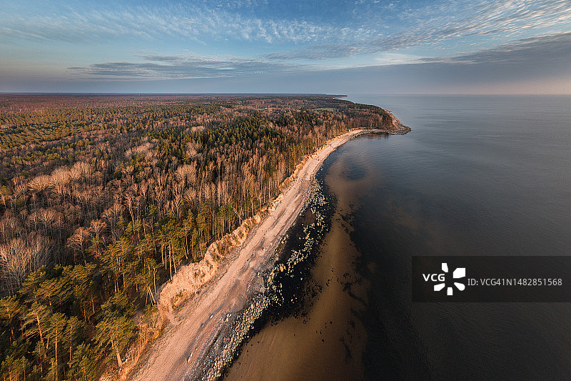 维泽梅的石头海岸图片素材