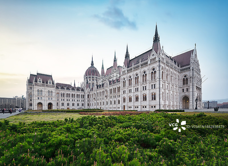 布达佩斯国会大厦图片素材