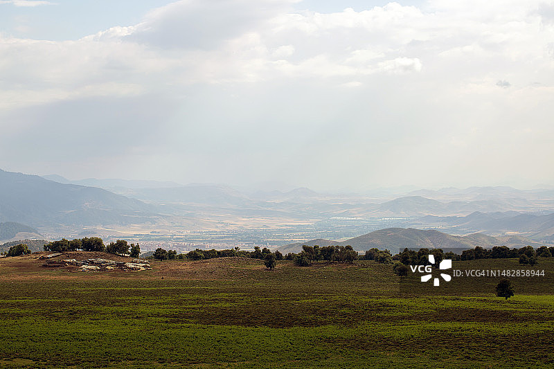 伊夫兰，中阿特拉斯山脉，摩洛哥，北非图片素材