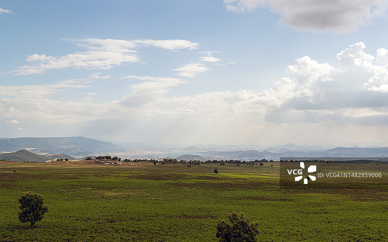 伊夫兰，中阿特拉斯山脉，摩洛哥，北非图片素材
