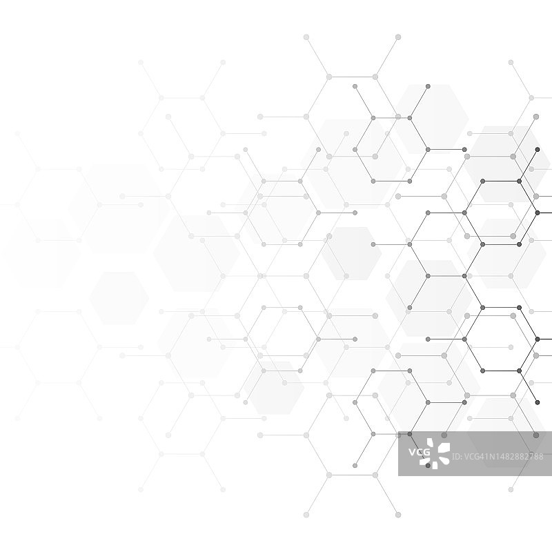 六边形图案几何背景抽象设计元素图片素材