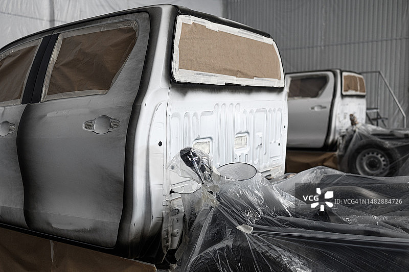 汽车零件喷漆素材照片图片素材