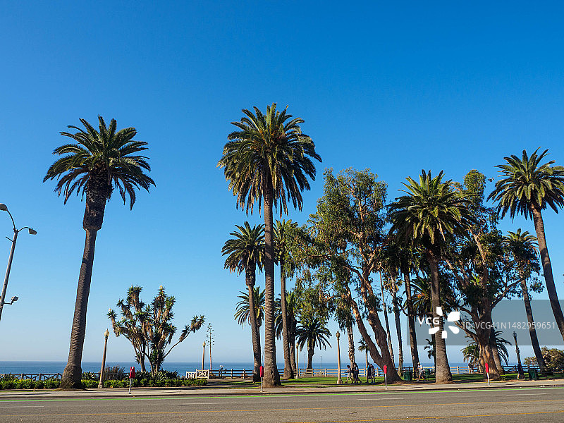 美国加州圣莫尼卡图片素材