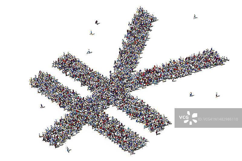 3D货币符号图片素材