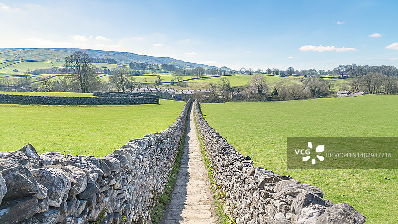 英格兰约克郡谷地国家公园图片素材