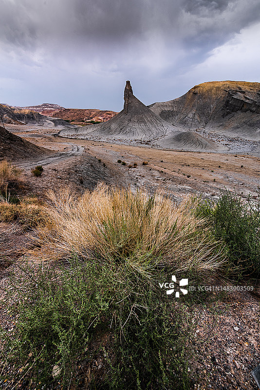 犹他州韦恩县的月球景观图片素材