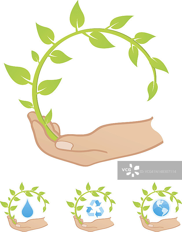 环境保护图标图片素材
