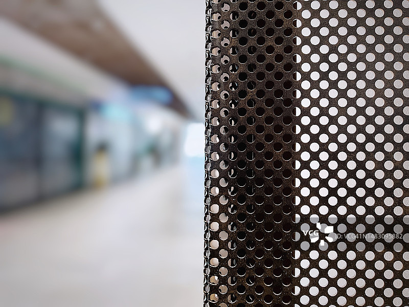穿孔钢板图片素材