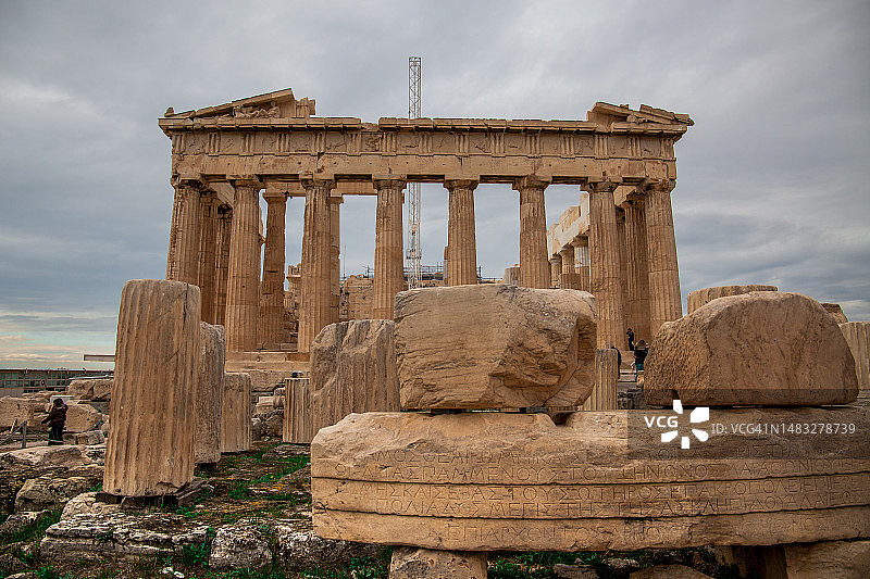 希腊雅典风光图片素材