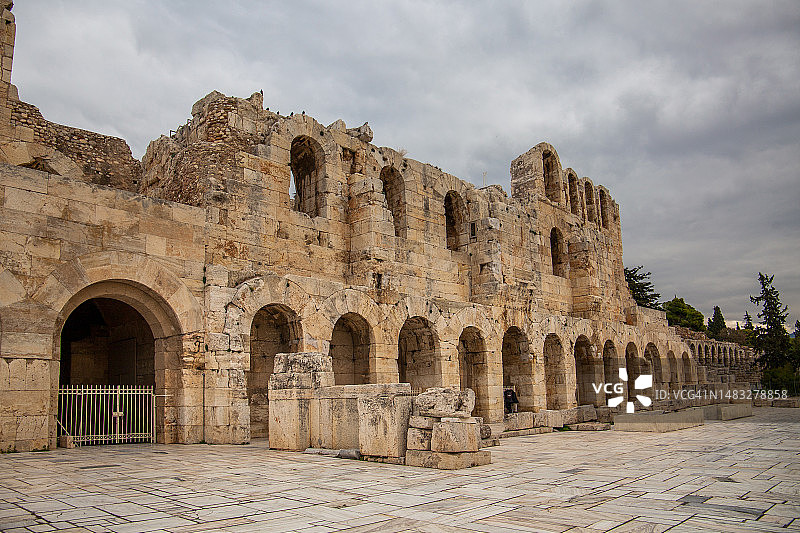 希腊雅典风光图片素材