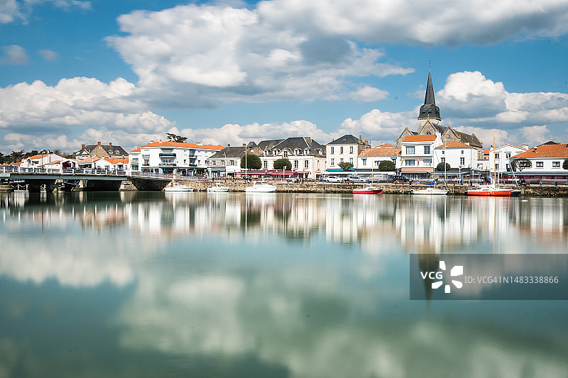 圣吉尔克鲁瓦德维港口图片素材