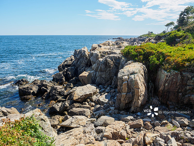 缅因州肯纳邦克波特图片素材