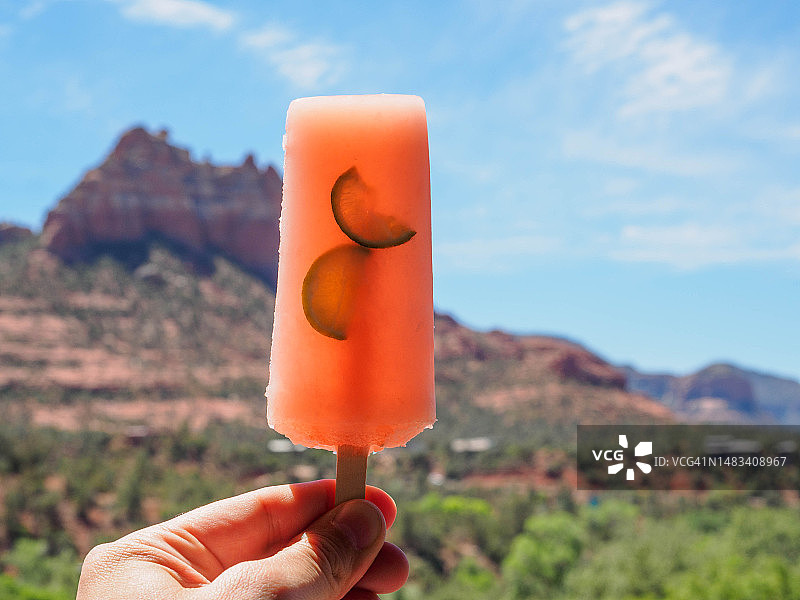 亚利桑那州塞多纳的冰棒图片素材