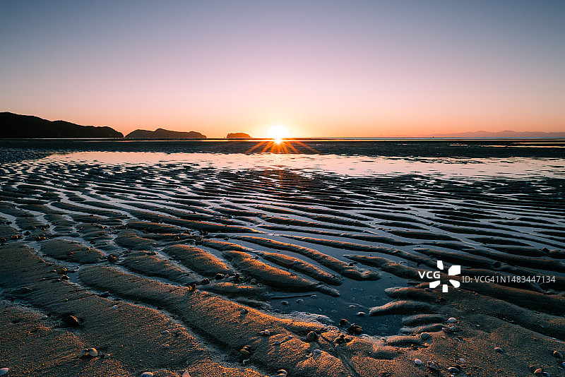 马拉豪亚伯塔斯曼，新西兰图片素材