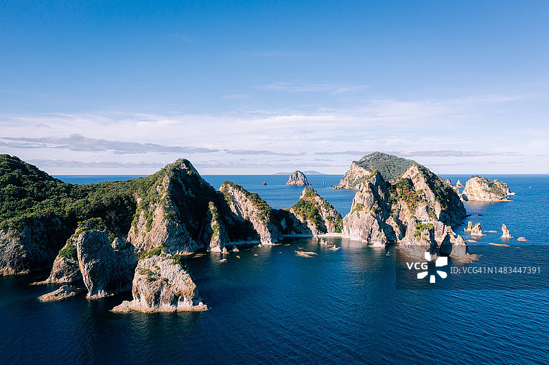 科罗曼德尔，新西兰奥尔德曼群岛图片素材