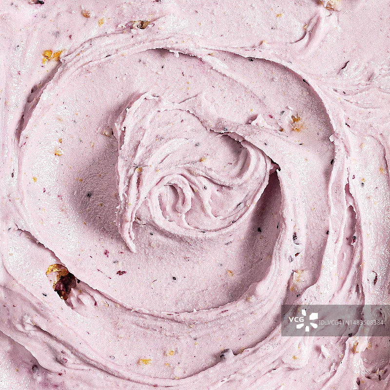 冷冻浆果酸奶纹理背景图片素材