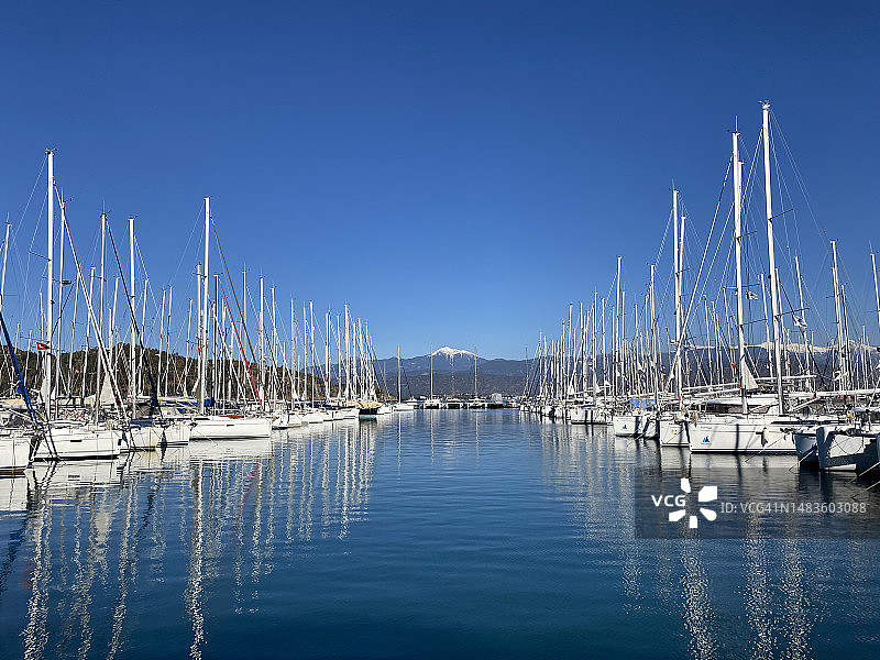 土耳其港口码头图片素材