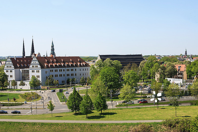 茨维考天际线（萨克森州，德国）图片素材