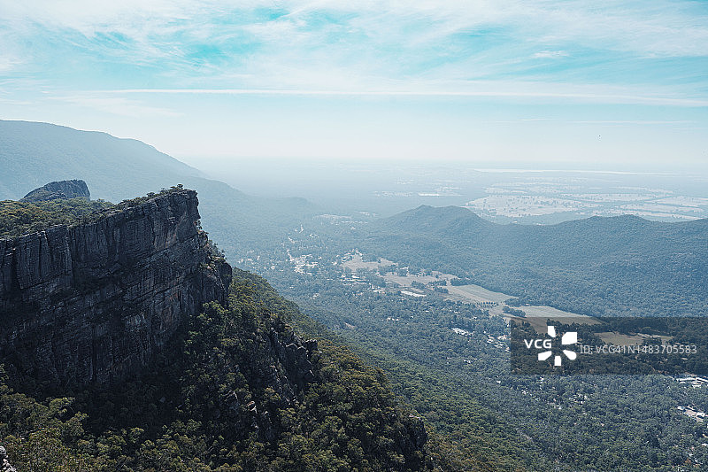 格兰屏国家公园顶峰瞭望台图片素材
