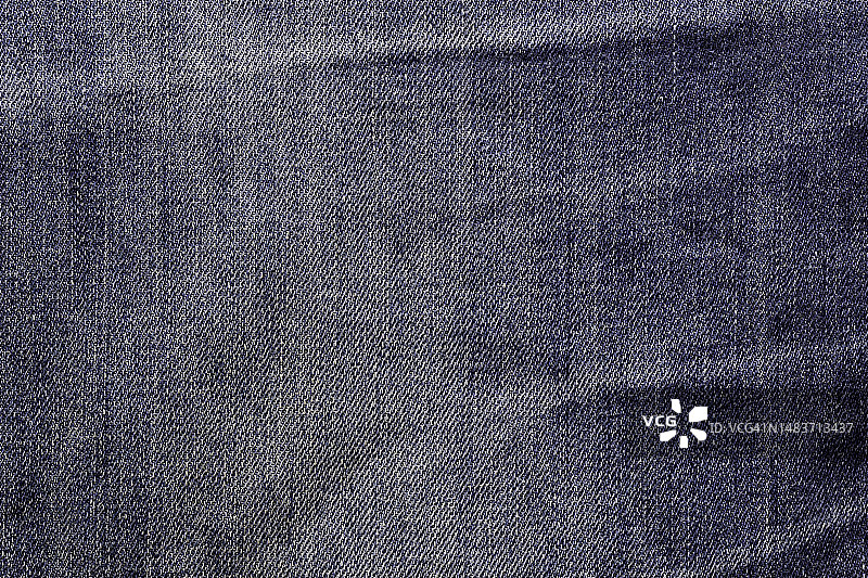 特写：织物背景和牛仔布纹理图片素材