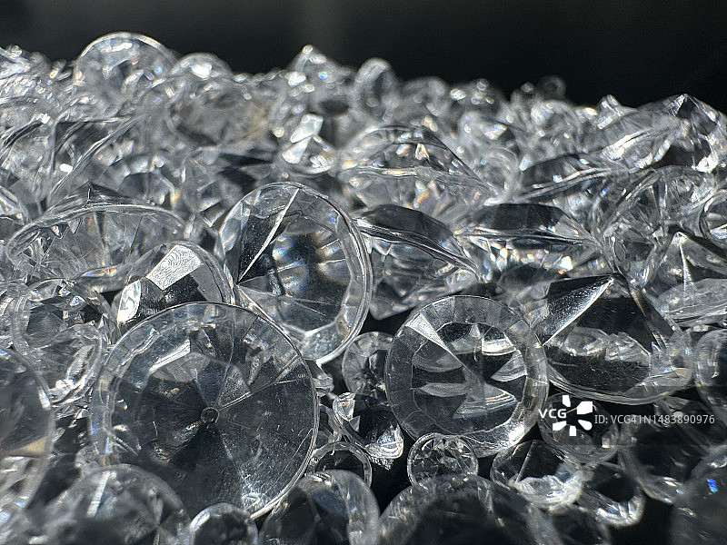 珠宝：切割钻石图片素材