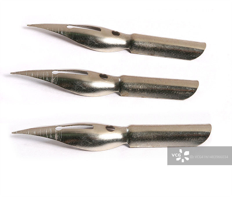 钢笔，书写工具，笔尖，静物，无人图片素材