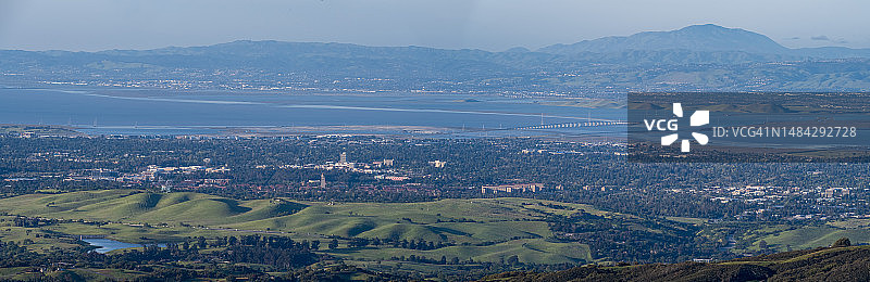 海湾地区全景图片素材