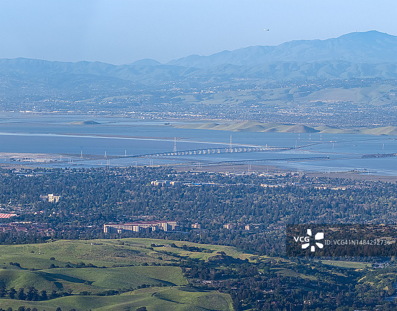 海湾地区全景图片素材