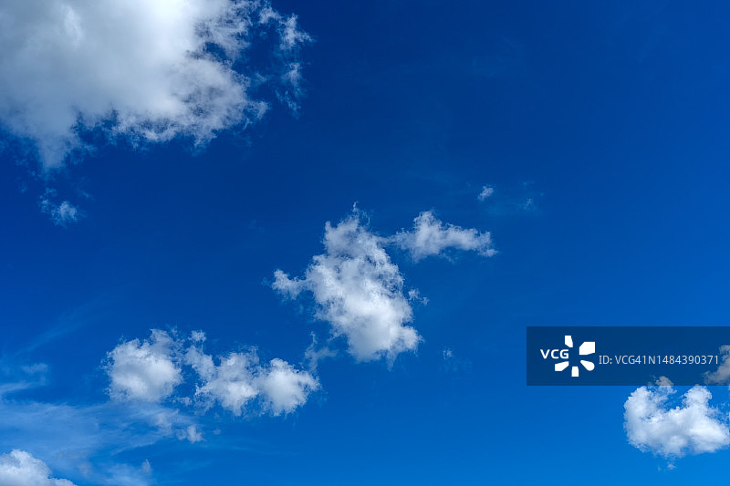 蓝天白云背景图片素材