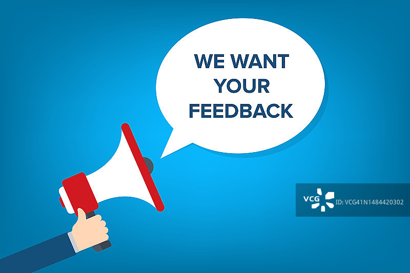 我们需要您的反馈：客户意见调查服务推广banner图片素材