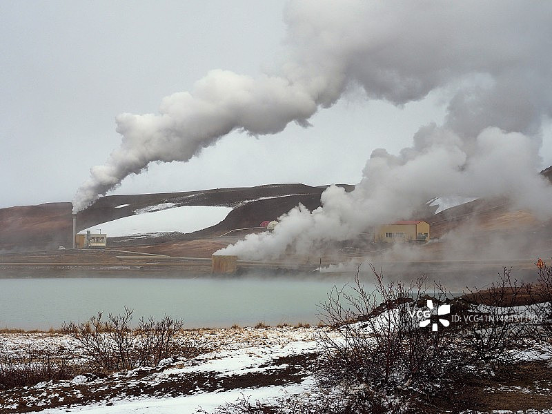 米湖地热区图片素材